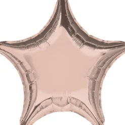 Ruusukulta tähti foliopallo