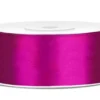 Satiininauha 25mm/25m, fuksia