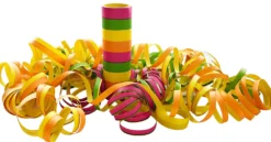 Serpentiini neon-väriraidat 2 rll/pkt