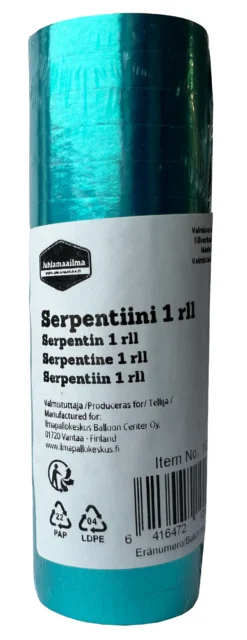 Serpentiini turkoosi 1 rll/pkt