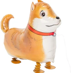 Shiba-Inu kävelevä foliopallo S