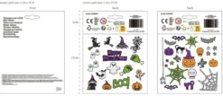 Siirtokuvatatuointi vartalolle, pieni, lajitelmatuote 2 erilaista