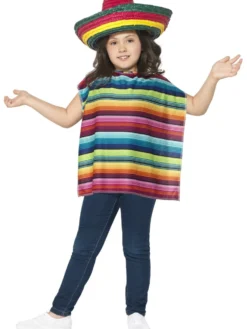 Sombrero ja poncho, lasten