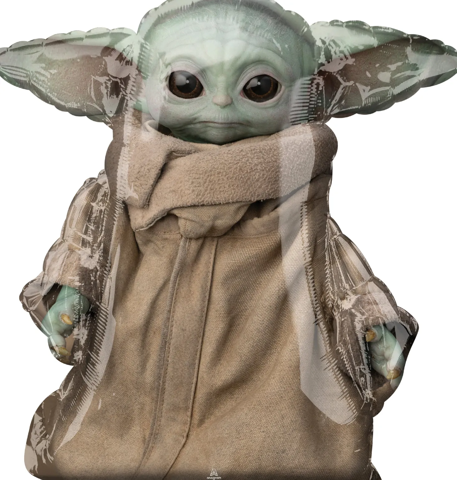 Star Wars Grogu kävelevä foliopallo M