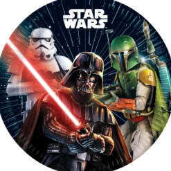 Star Wars suuri pahvilautanen 23 cm 8 kpl/pkt