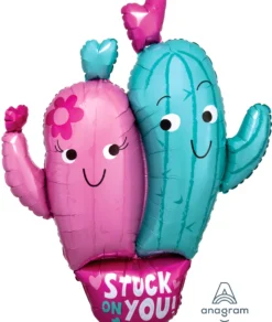 Stuck on you kaktus muotofoliopallo