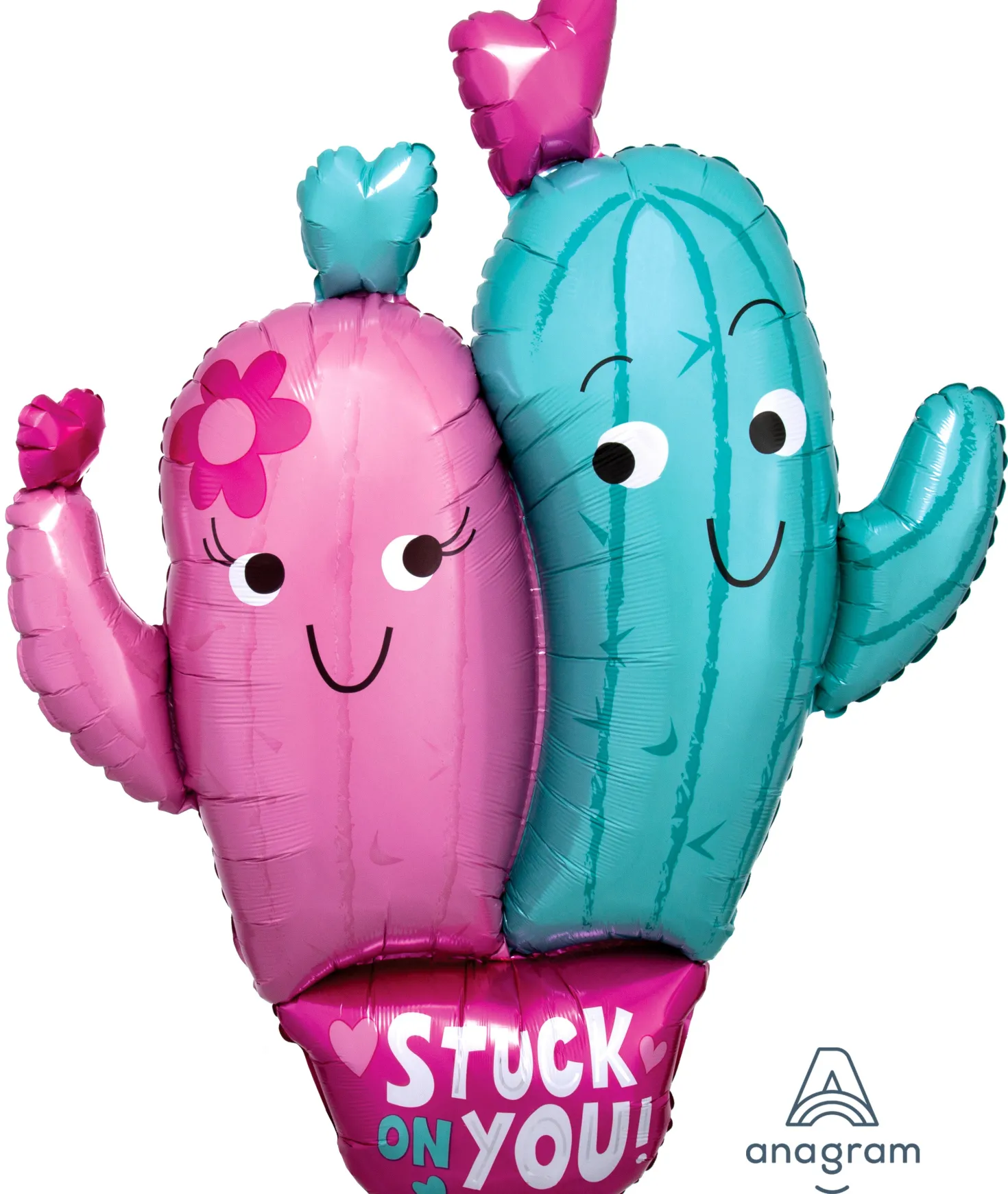 Stuck on you kaktus muotofoliopallo