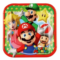Super Mario pieni pahvilautanen 8 kpl/pkt