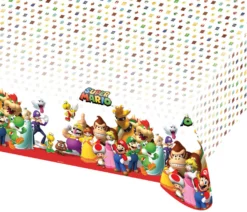 Super Mario pöytäliina 1,2 x 1,8 m