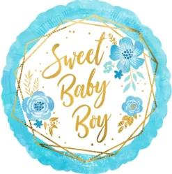 Sweet baby boy vaaleansininen foliopallo