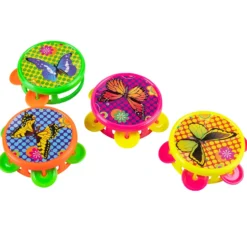 Tamburiini perhonen mini 4 kpl/pkt