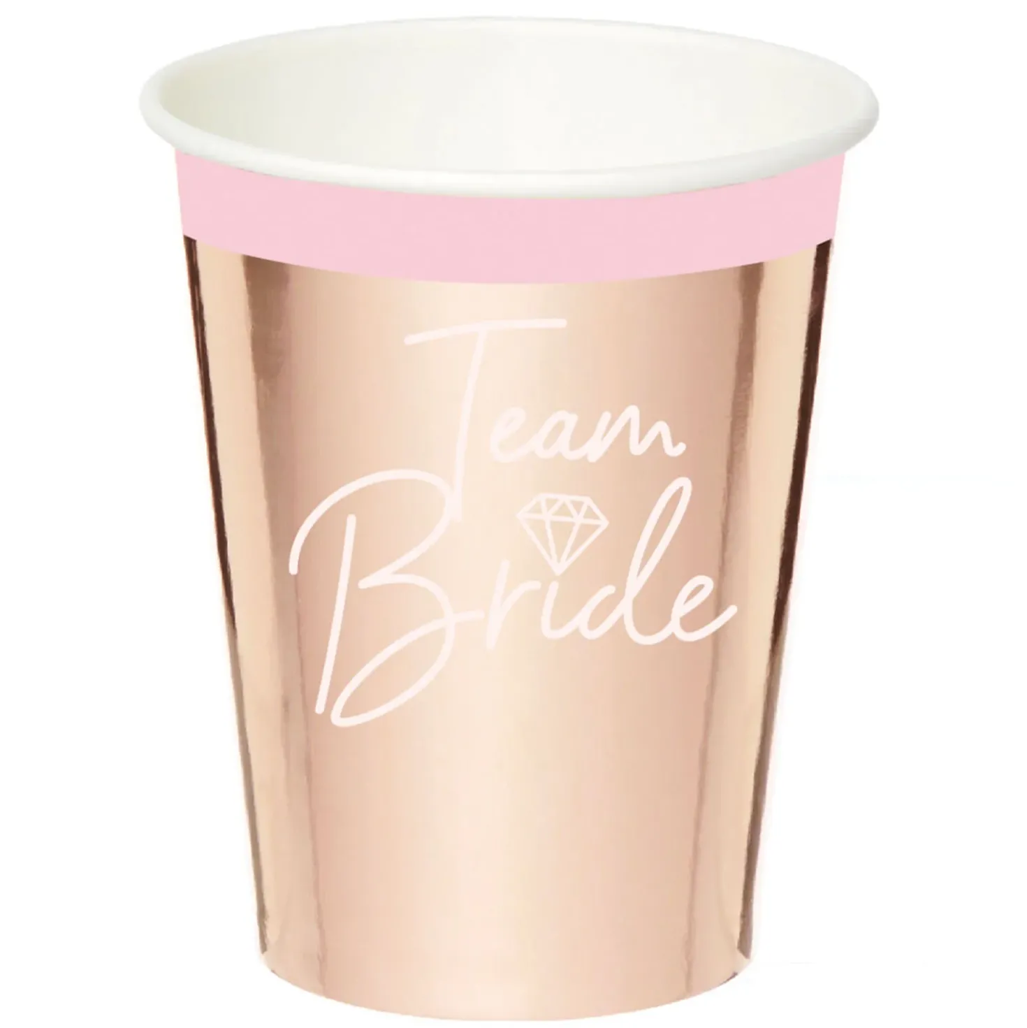 Team Bride pahvimuki 250 ml 8 kpl/pkt