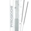 Tähtisädetikku hopeanvärinen 18 cm 10 kpl/pkt K18