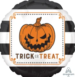 Trick or treat kurpitsa foliopallo