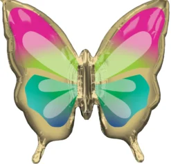 Tropiikin perhonen muotofoliopallo