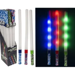 Vaahtomuovi miekka LED-valolla