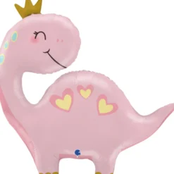 Vaaleanpunainen dinosaurus muotofolio