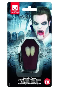 Vampyyrin kulmahampaat kiinnikkeellä