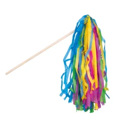 Vappuviuhka Neon väreillä