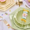 Vert Decor pyöreä lautanen 19 cm vaaleanvihreä 6 kpl/pkt