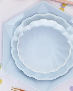 Vert Decor pyöreä lautanen 19 cm vaaleansininen 6 kpl/pkt