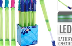 Vesitykki led-valolla 63 cm 1 kpl/pkt, lajitelmatuote 3 eri värivaihtoehtoa