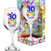 Viinilasi Happy Birthday 30