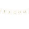 Viirinauha Welcome valkoinen