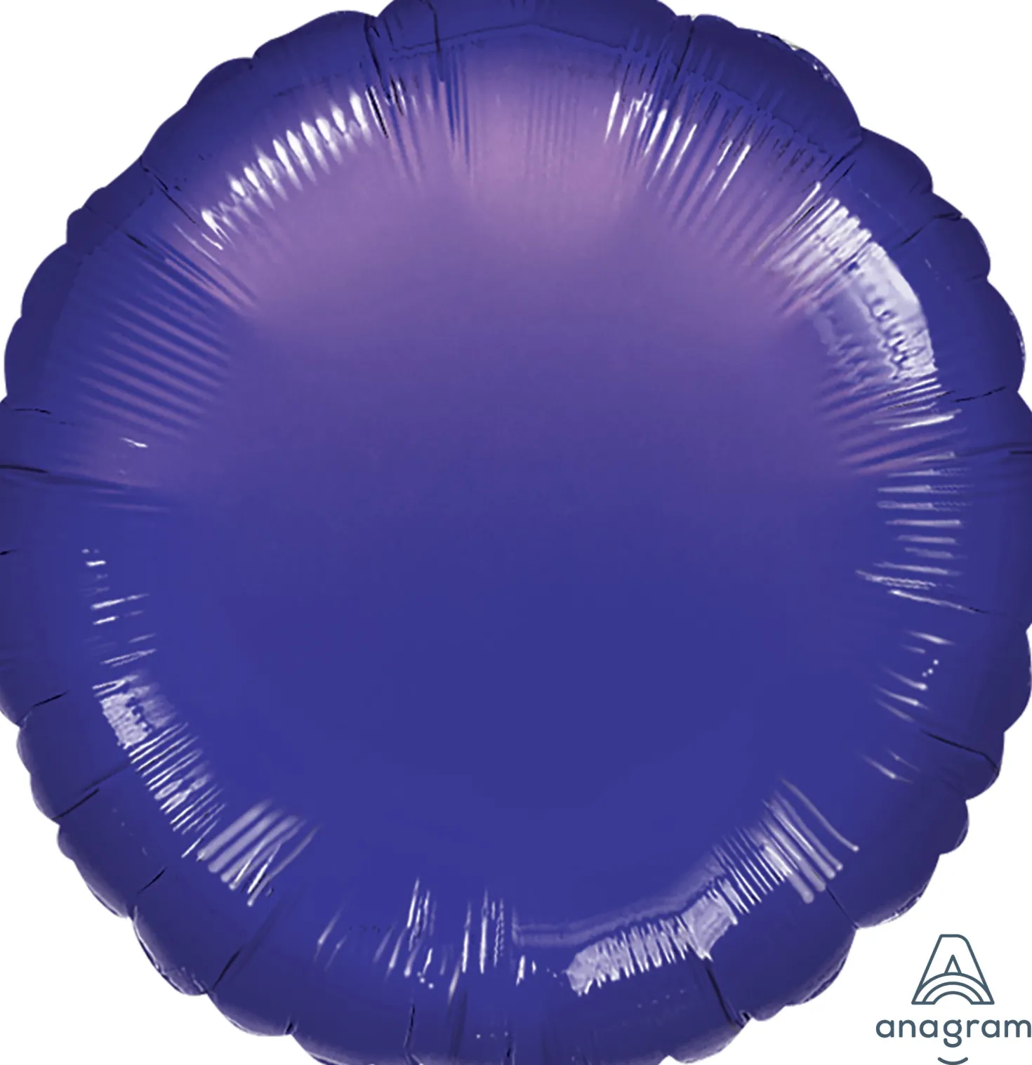Violetti pyöreä foliopallo