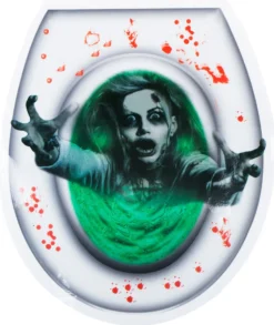 WC -tarra hukkuva zombi